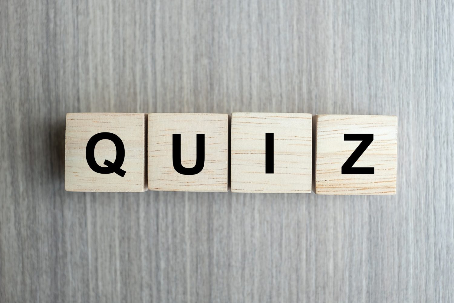 Quiz blocks