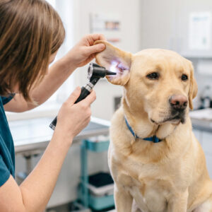 Oorchirurgie bij hond